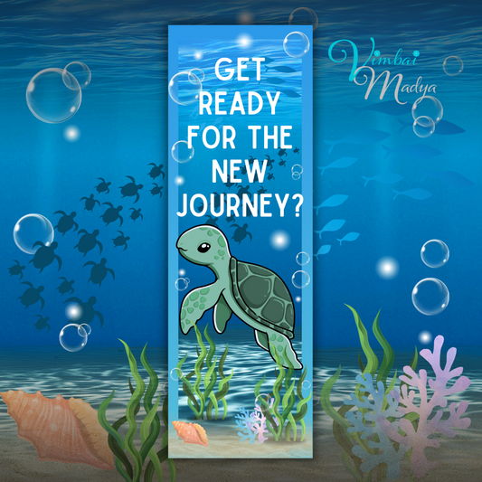 Kawaii Sea Turtle Castle Spirited Away Cute Bookmarks for Book Lovers - Ideal for Readers, Reading Clubs and Bible Study . Granddaughter Back to School gift . Read the Banned