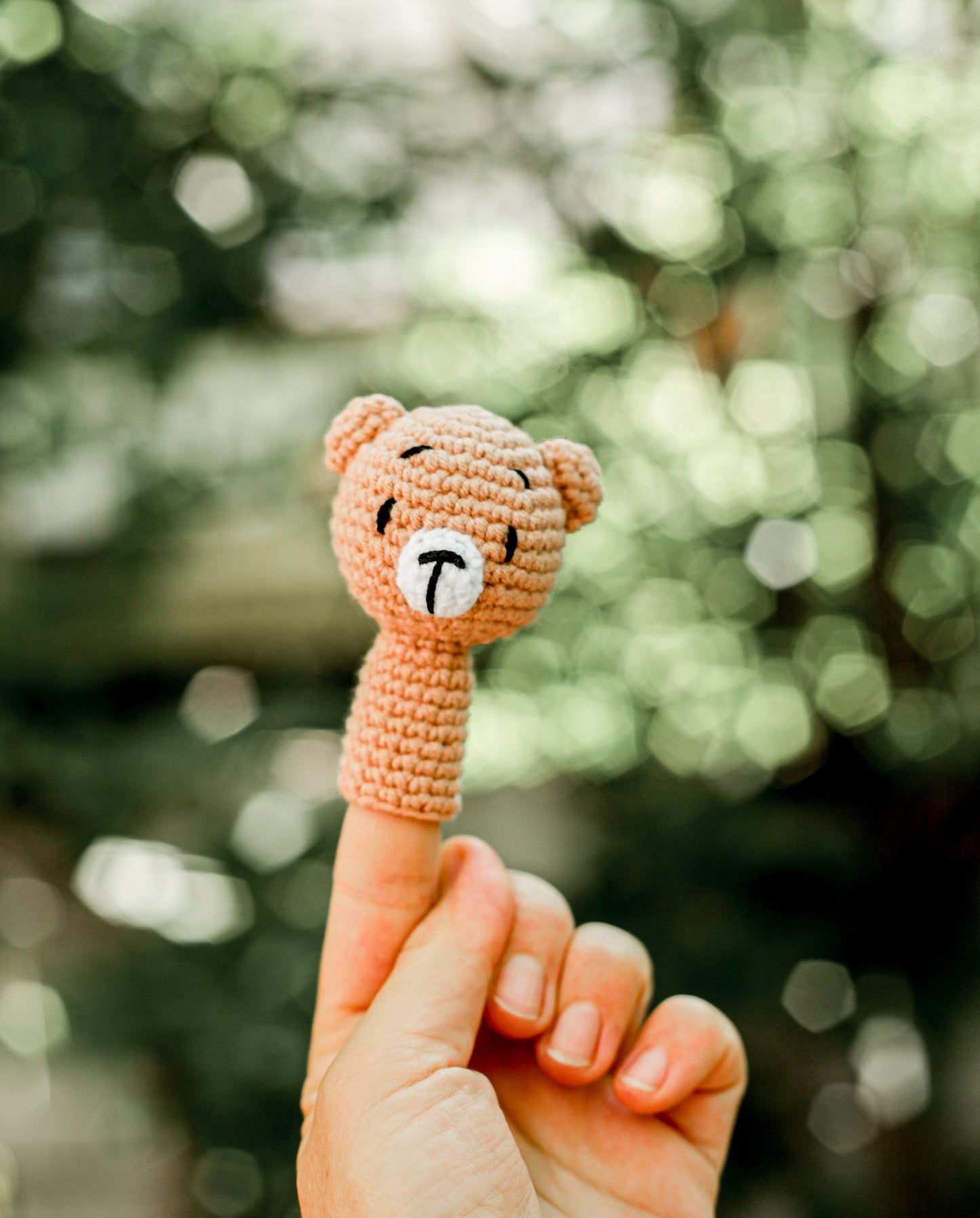 Bear Finger Puppet
