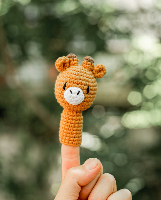 Giraffe Finger Puppet
