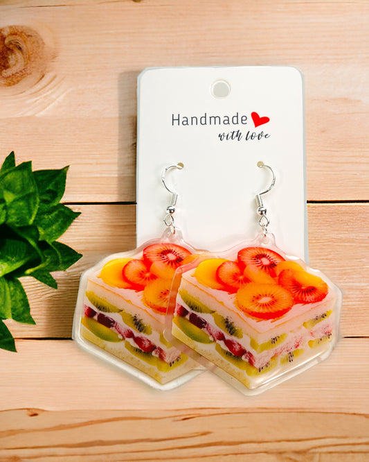 Food Lovers Acrylic Earrings funky weird quirky earrings, cool funny  gift for her, birthday gift,  Christmas stocking stuffer