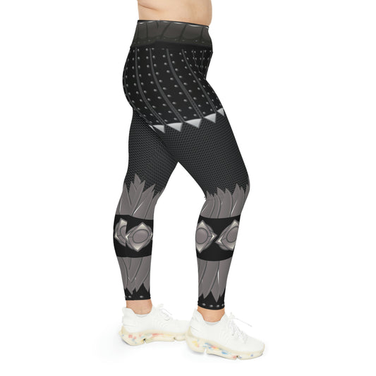 Viking Pants Cute Plus Size Leggings, One of a Kind Gift - Unique Workout Activewear tights for Wife fitness, Mother, Girlfriend Christmas Gift