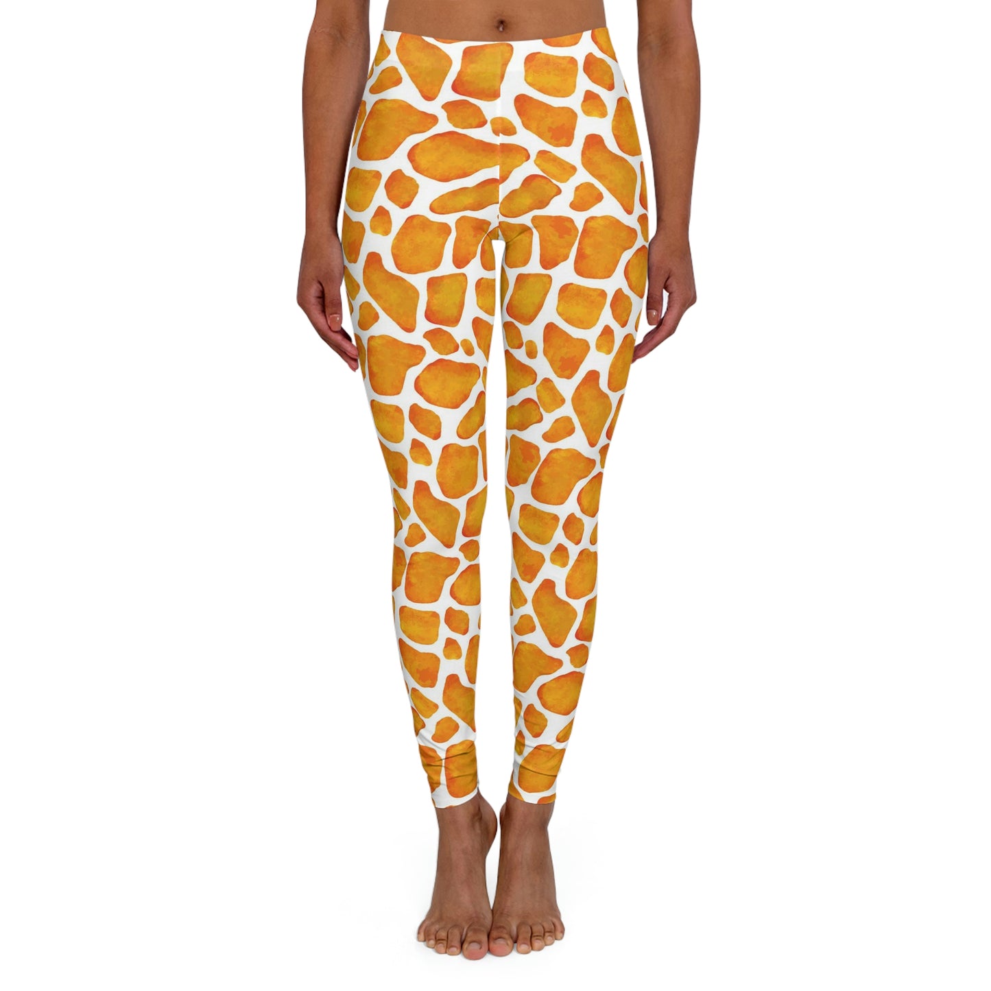 Giraffe Women Leggings animal kingdom, One of a Kind Workout Activewear for Wife Fitness, Best Friend, mom and me tights Christmas Gift