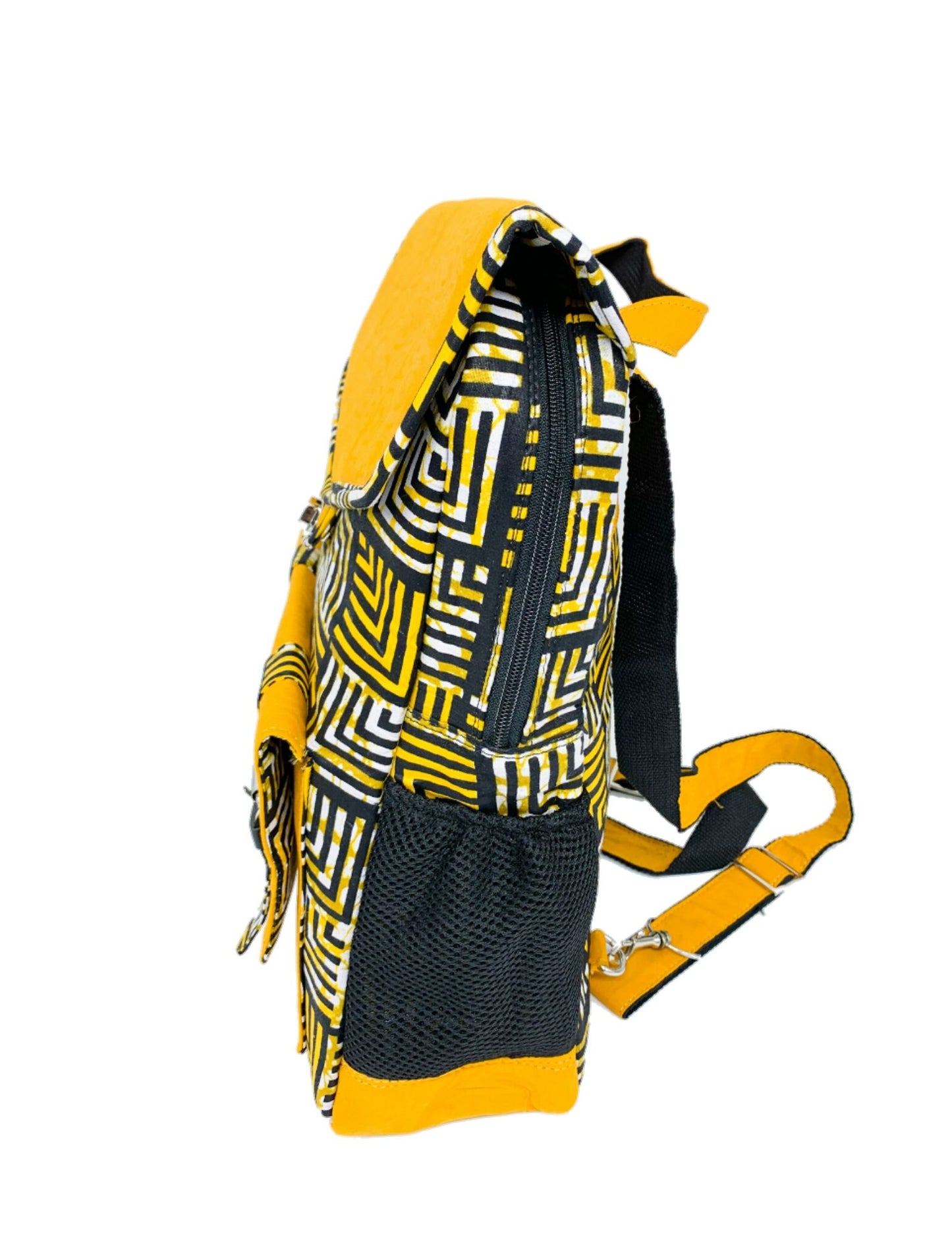 Cute  Backpack with Ankara African Fabric - Weekend Bag for Mom. Boho Tote or Cross Body Duffle , Daughter Birthday, Back to School Gift