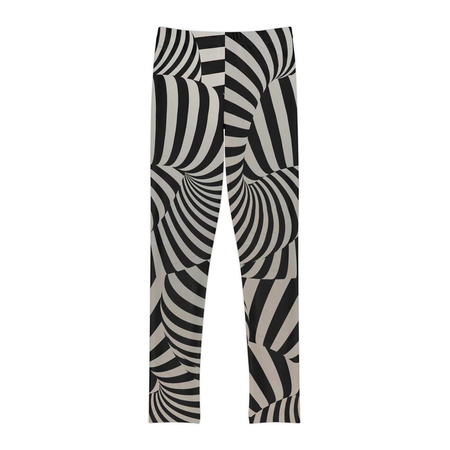 Zebra Print animal kingdom, Safari Youth Leggings, One of a Kind Gift - Unique Workout Activewear tights for kids, Daughter, Niece Christmas Gift