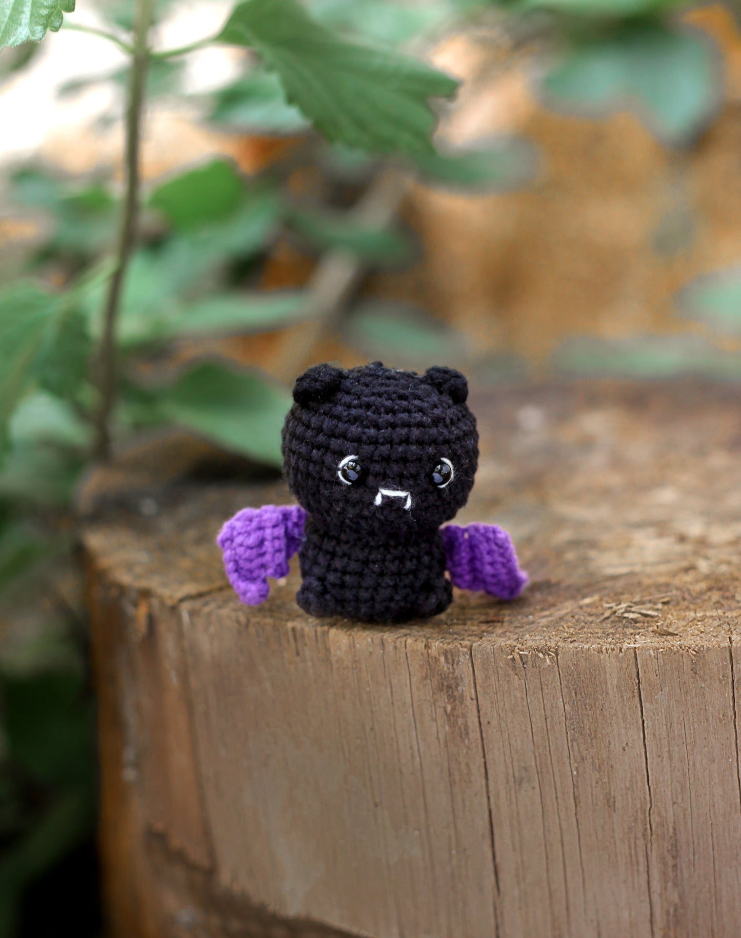 Bat Crochet Mini Doll/ Toy