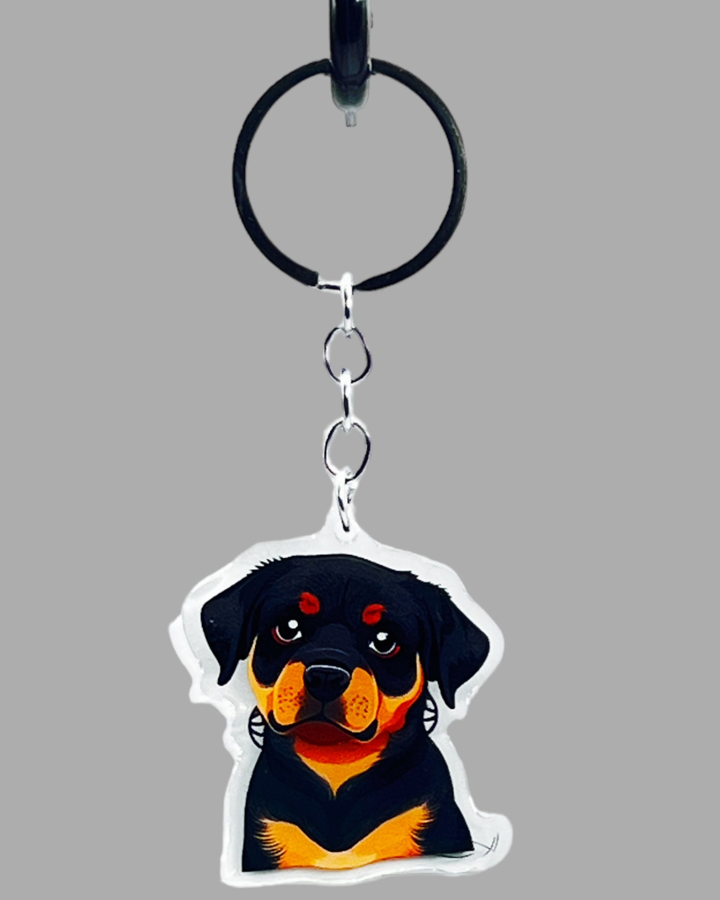 Rottweiler Dog Acrylic key chain
