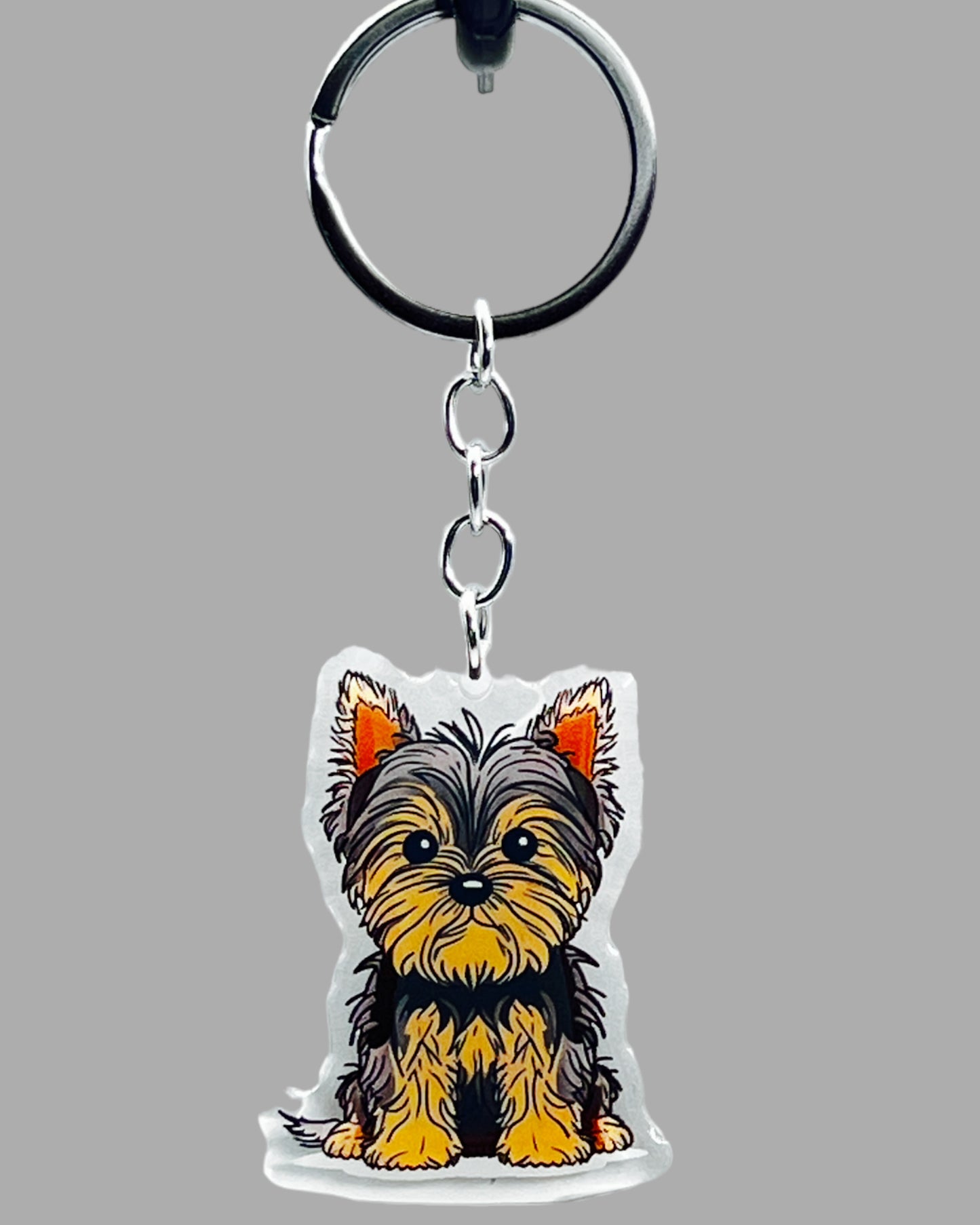 Yorkshire Terrier Dog Acrylic key chain