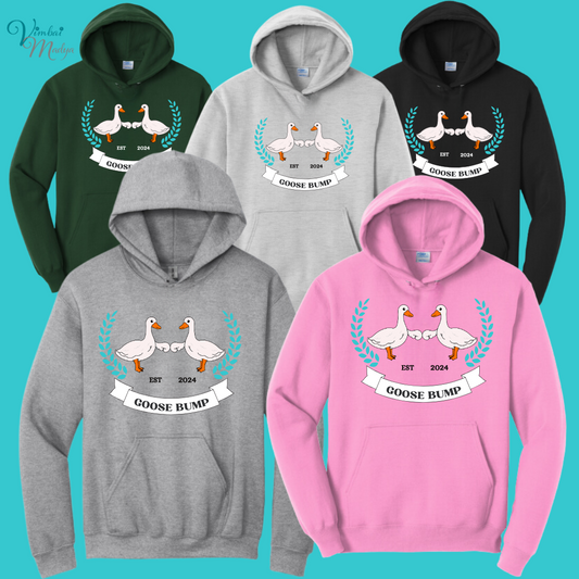 Unisex Clothing  Silly Goose Kawaii  Sweatshirt Hoodie :  Couples Mothers Day Gift .Best Friend Gift.  Fall Winter Essential