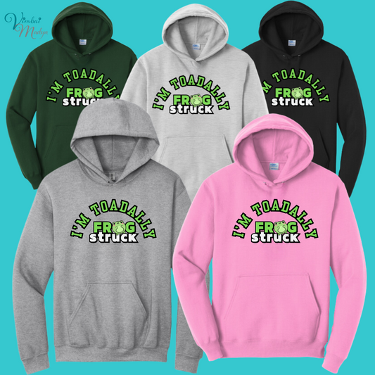 Frog Sweatshirt Unisex Clothing Kawaii Hoodie :  Best Friend Gift . Fall Winter Essential . Frog and Toad Couples