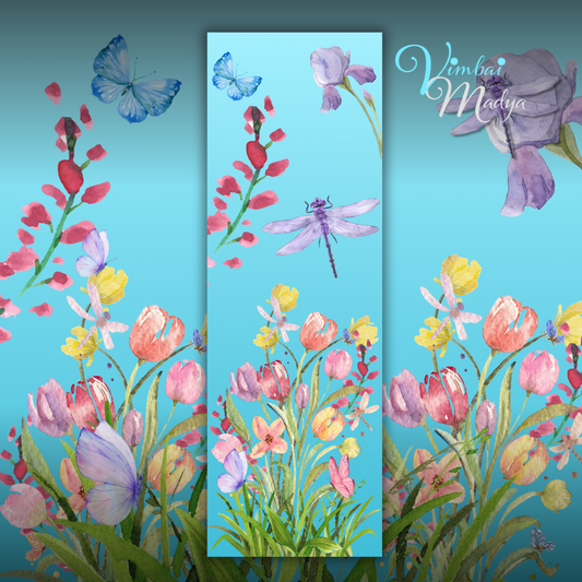 Flowers Cute Bookmarks for Book Lovers - Ideal for Readers, Reading Clubs and Bible Study . Granddaughter Back to School gift . Read the Banned