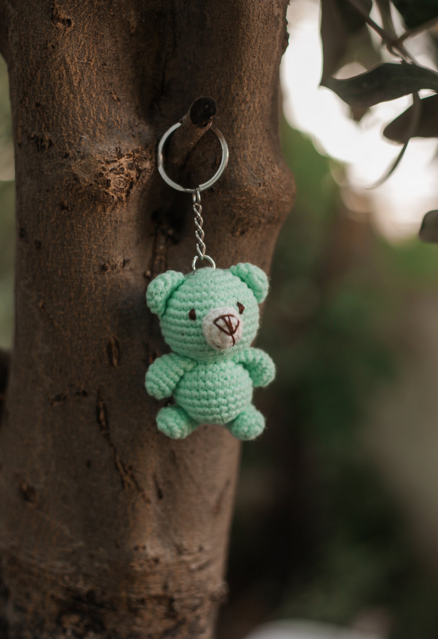 Bear Key Ring : Amigurumi Bear keychain, Bear amigurumi keychain, crochet keychain, Bear amigurumi, cute keychain, handmade crochet Bear