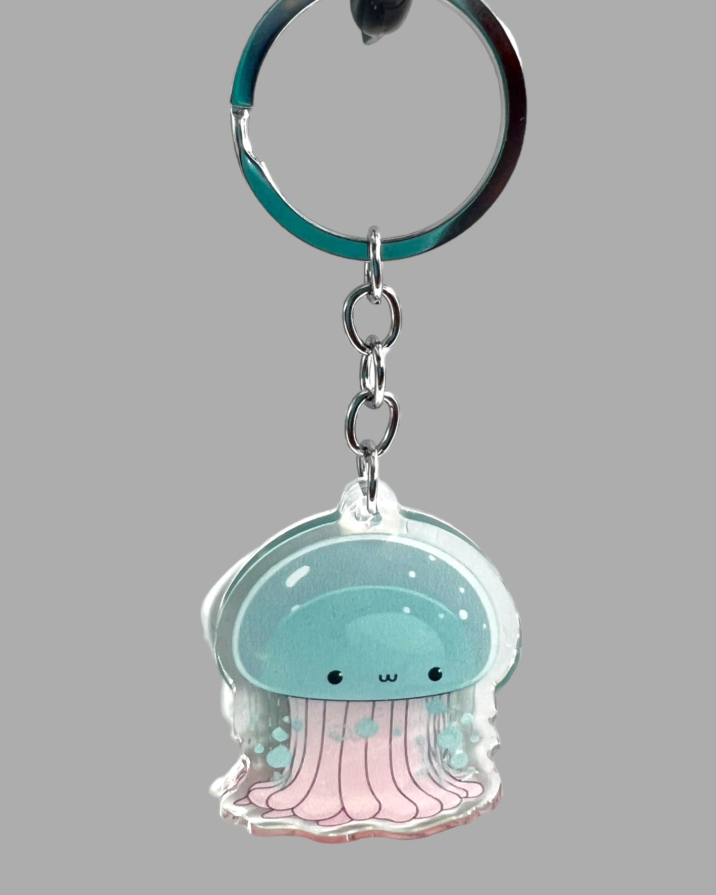 Jellyfish Acrylic Keychain