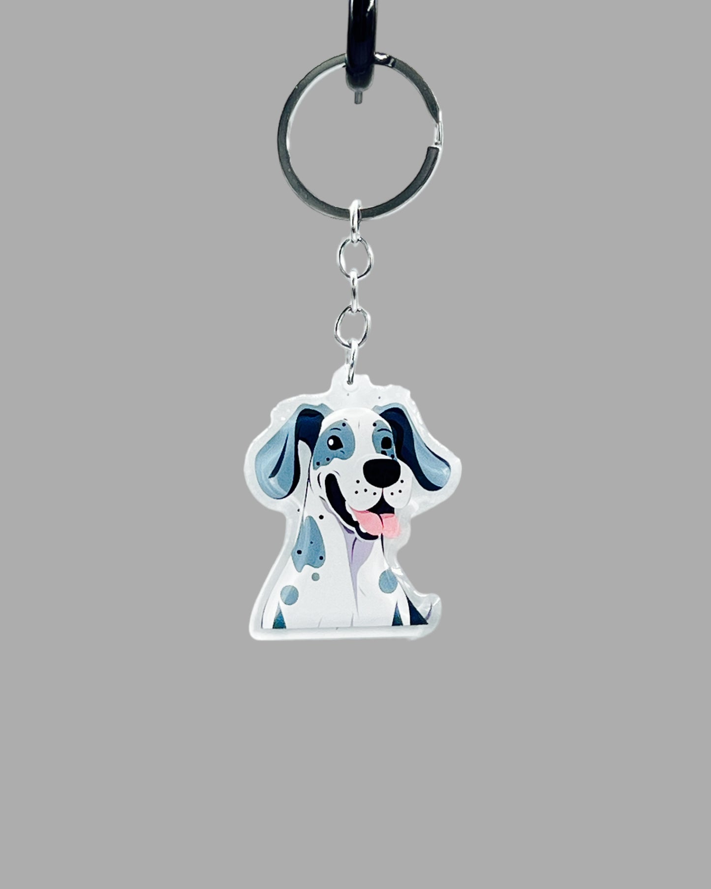 Great Dane Dog Acrylic key chain