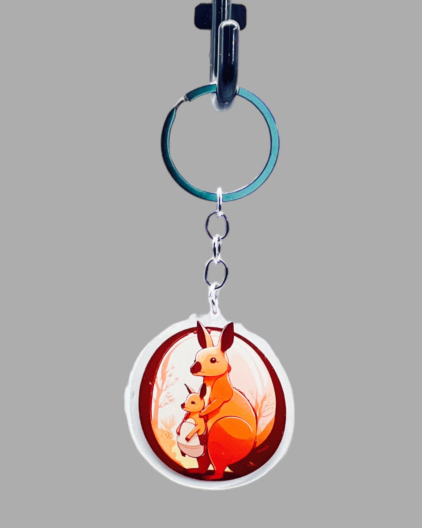 Kangaroo Acrylic key chain
