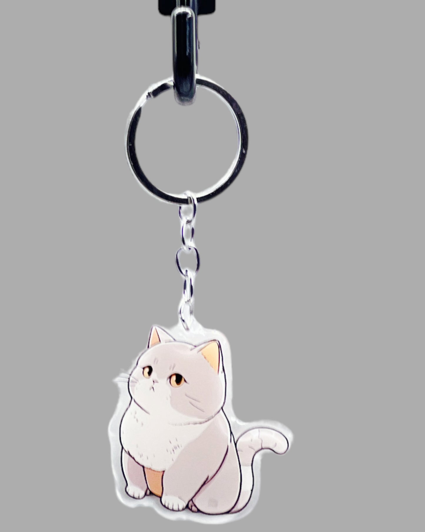 Korat Cat Acrylic key chain