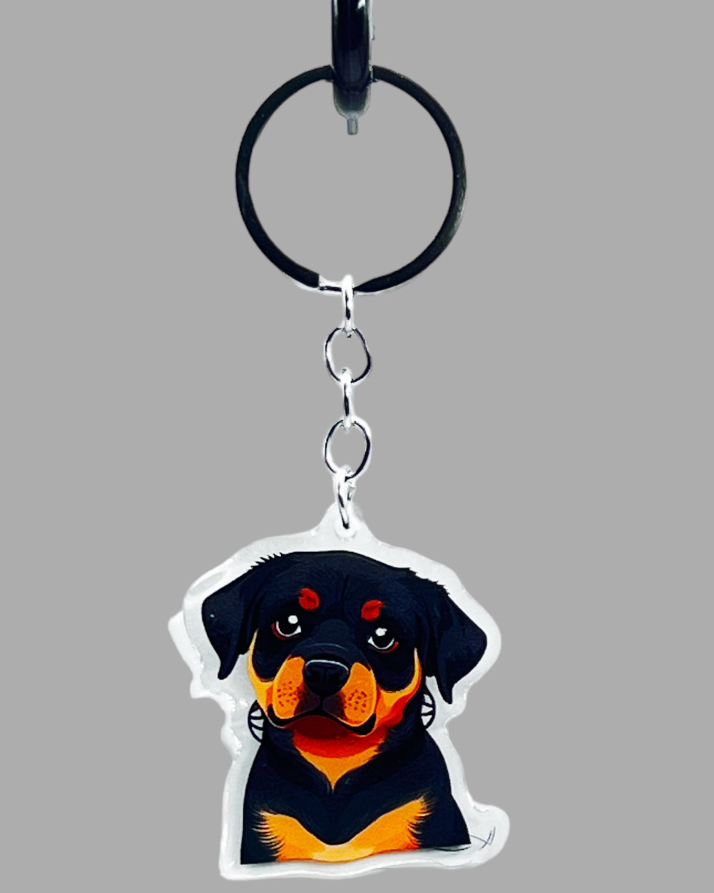 Rottweiler Dog Acrylic key chain