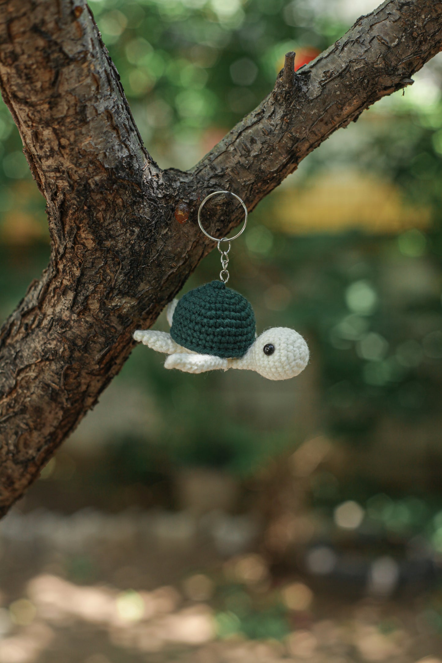Turtle Key Ring : Amigurumi Turtle keychain, Turtle amigurumi keychain, crochet keychain, cute Turtle keychain