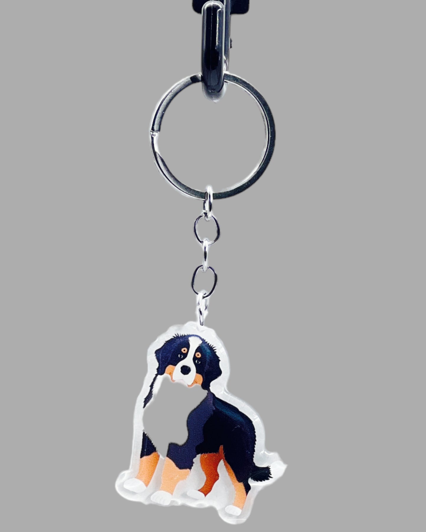 Bernese Mountain Dog Acrylic key chain