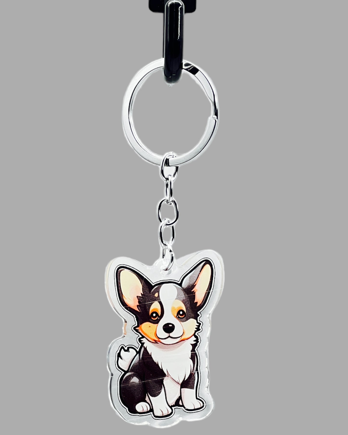 Corgi Dog Acrylic Keychain