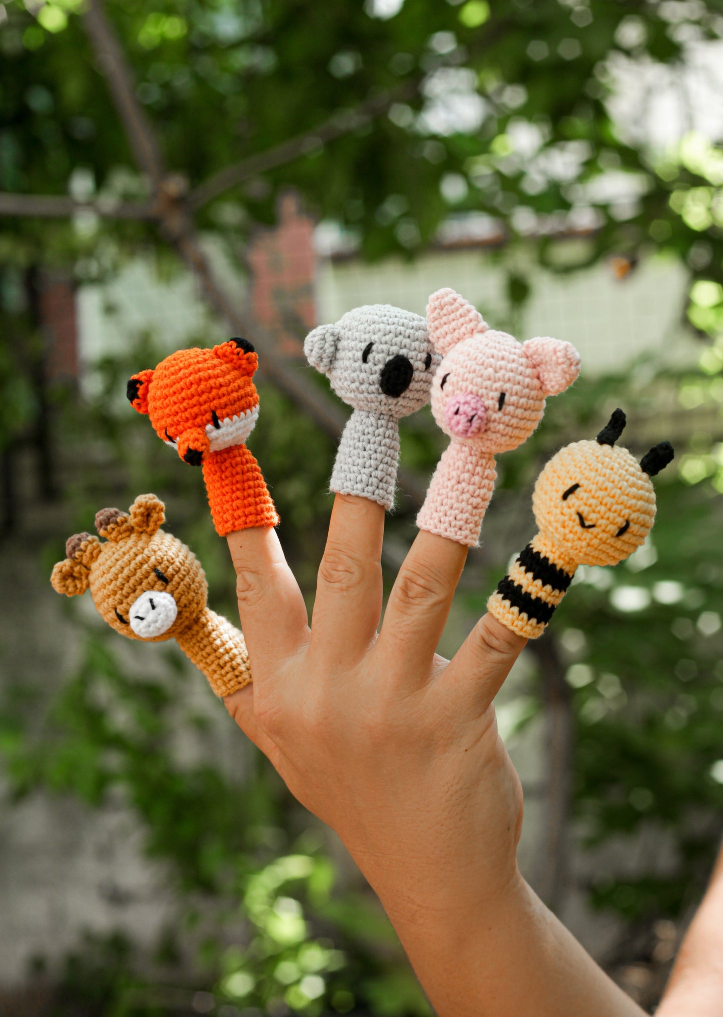 Finger Puppet Bear