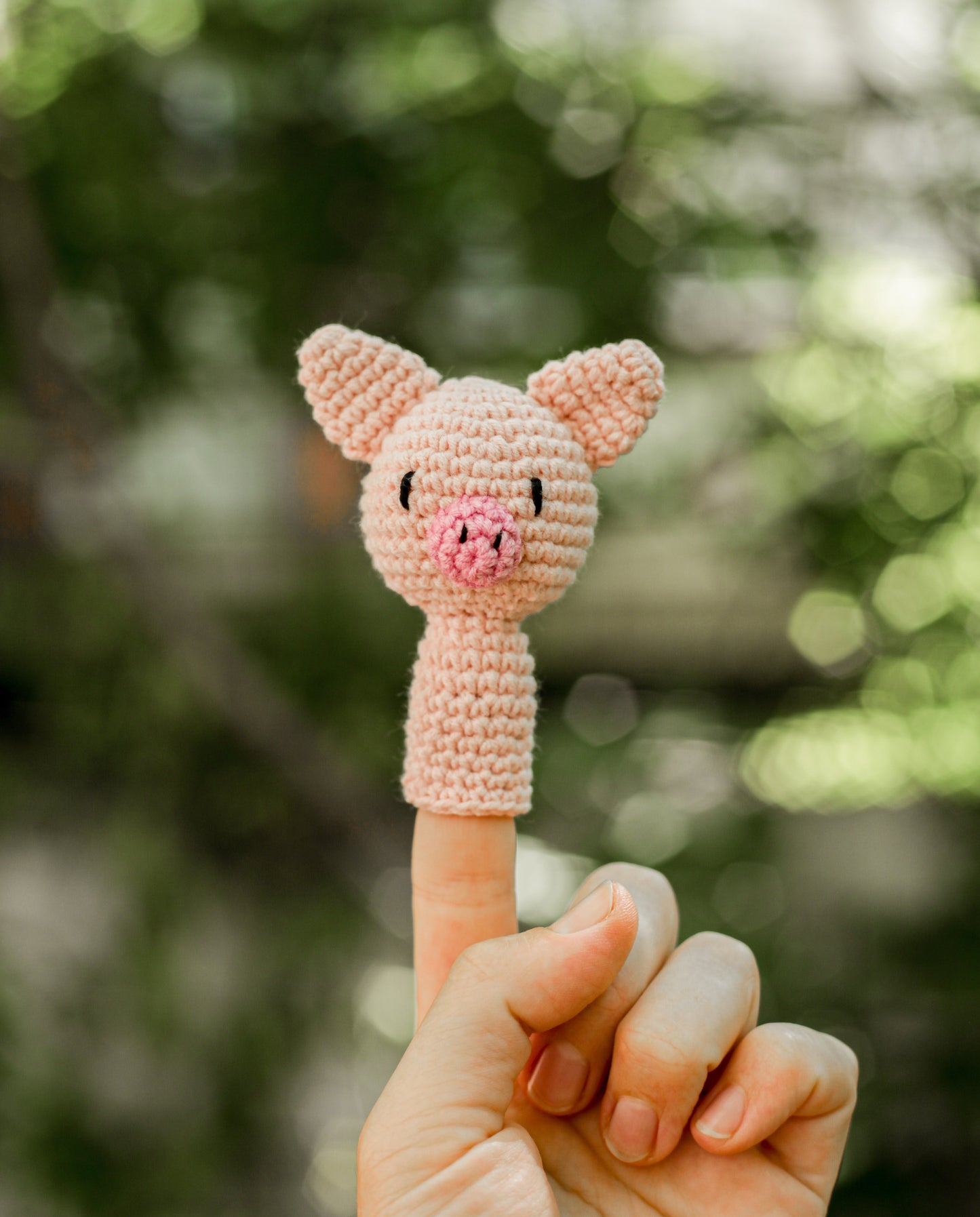 Piggy Finger Puppet