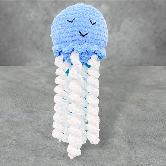 Jellyfish  Doll/ Toy Blue/ White bottom