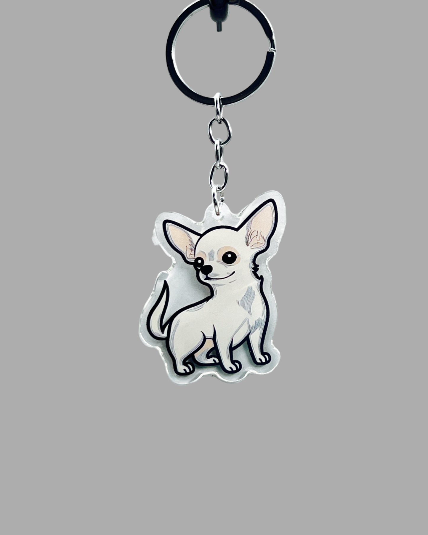 Chihuahua Dog Acrylic key chain