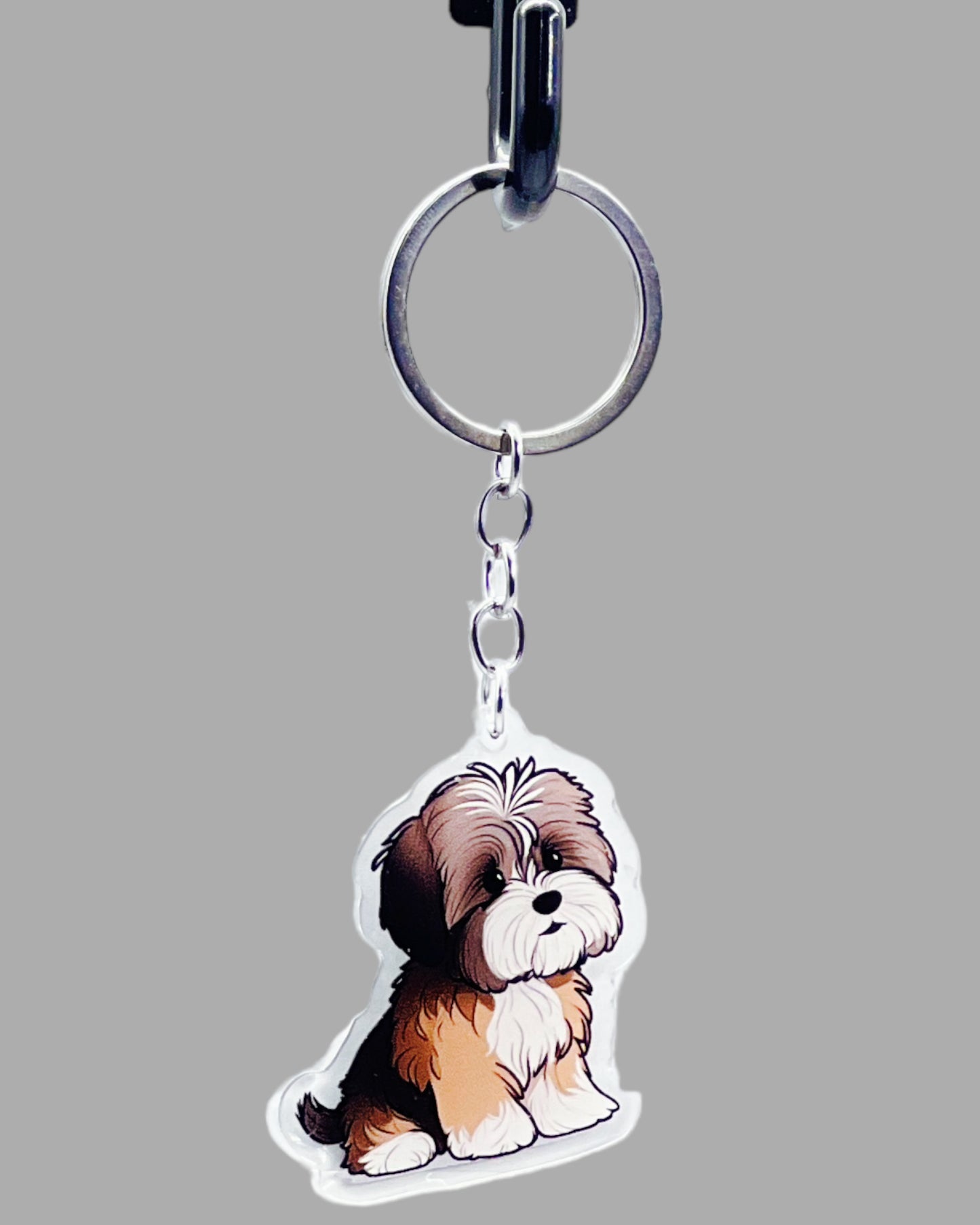 Shih Tzu Dog Acrylic key chain