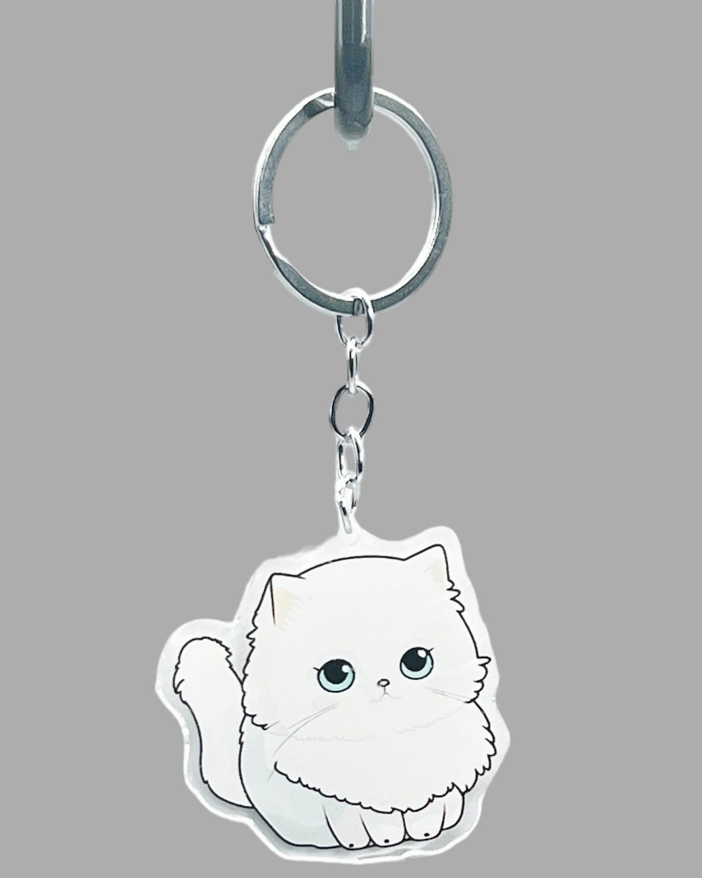 Persian Cat Acrylic key chain