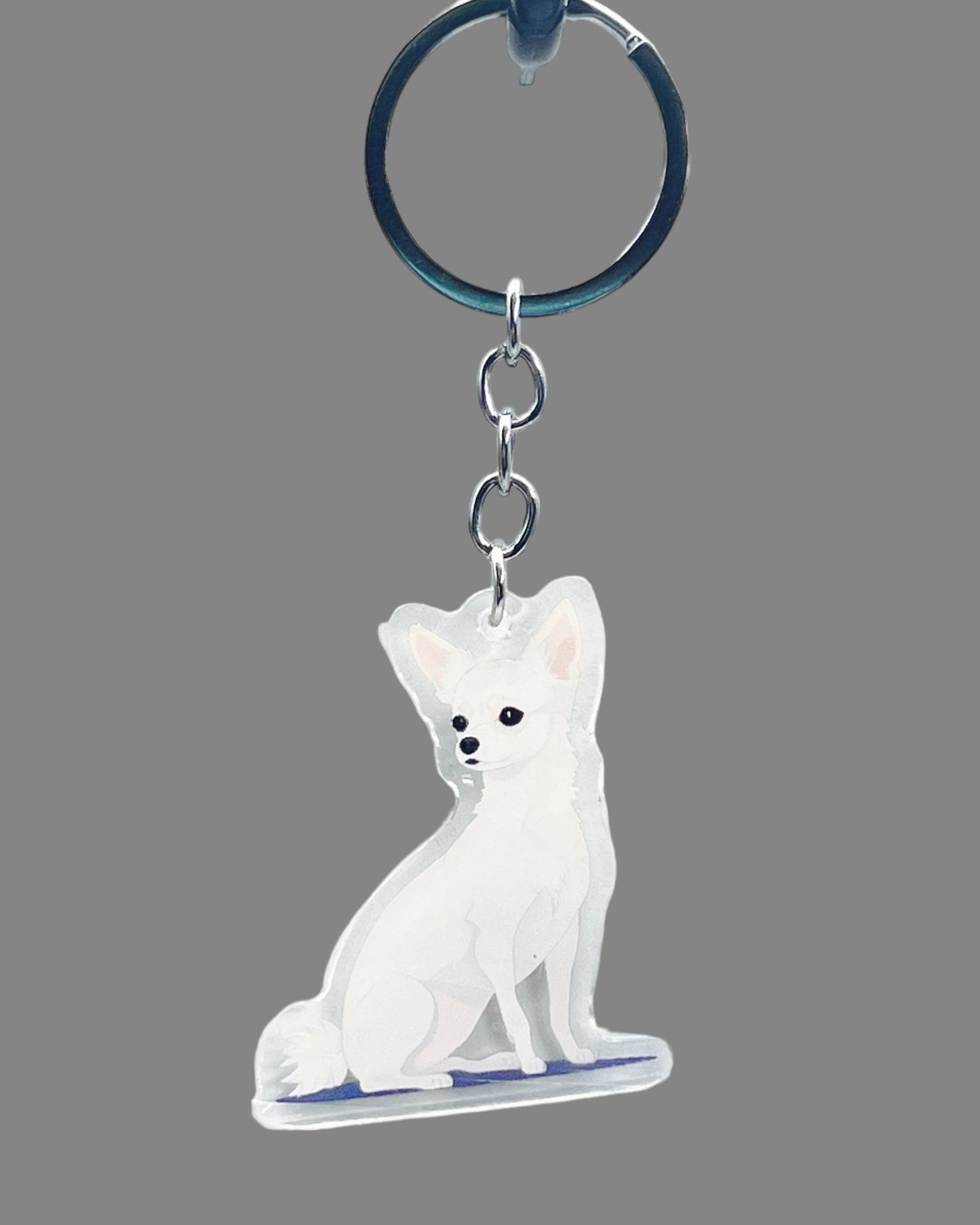 Chihuahua Dog Acrylic Keychain