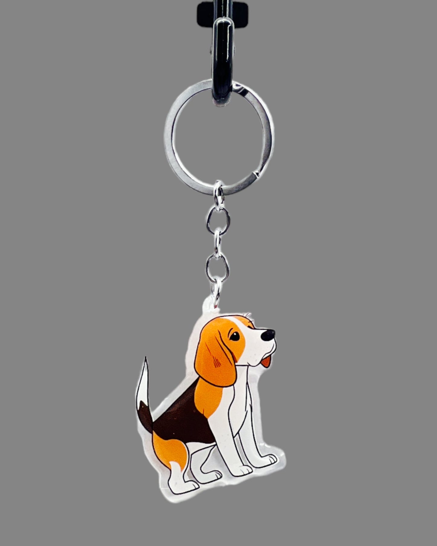Beagle Dog Acrylic Keychain