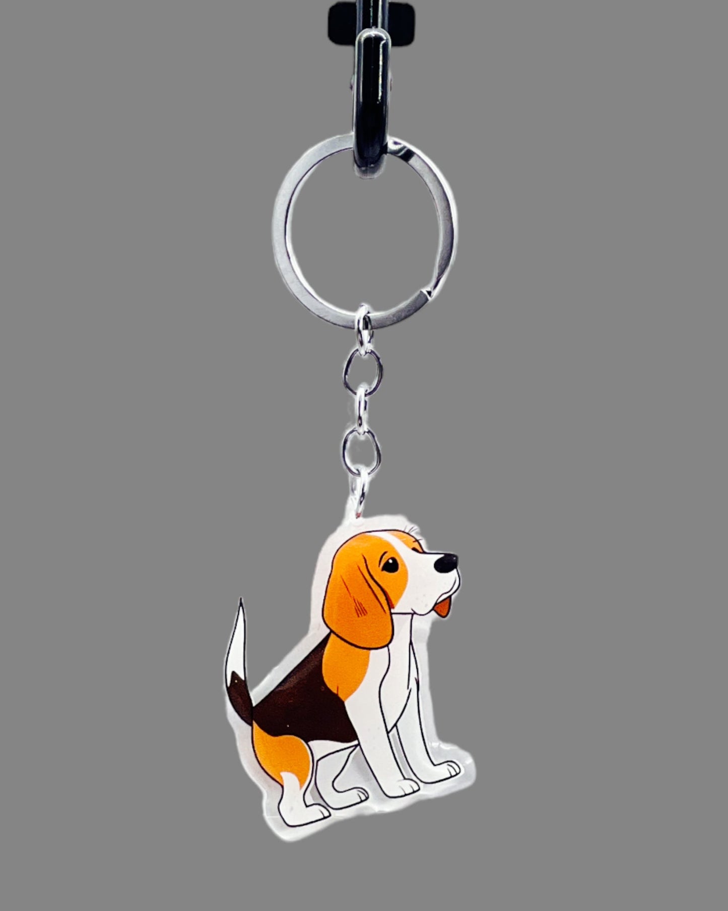 Beagle Dog Acrylic Keychain