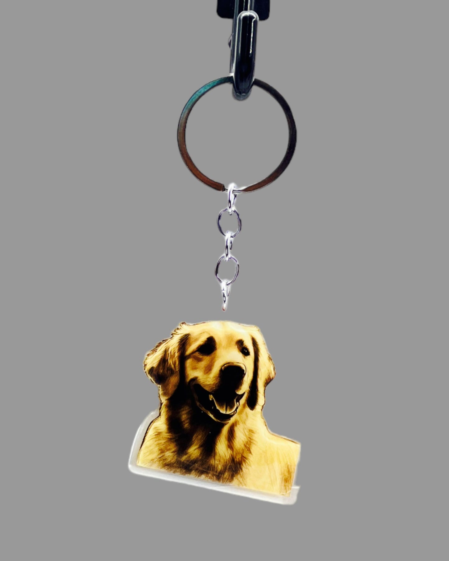 Australian Shepherd Dog Acrylic Keychain