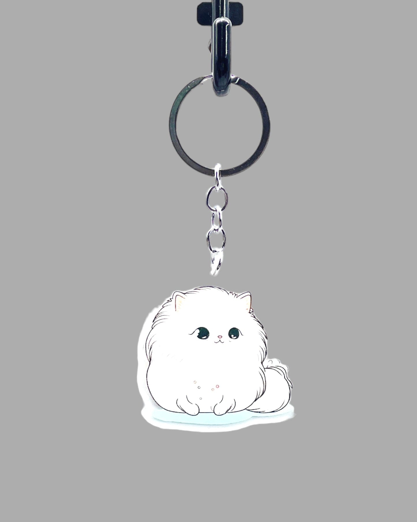 Persian Cat Acrylic key chain