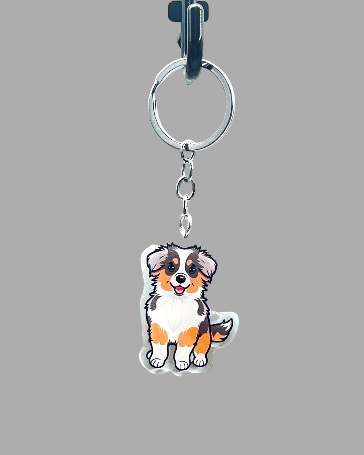 Australian Shepherd Dog Acrylic key chain