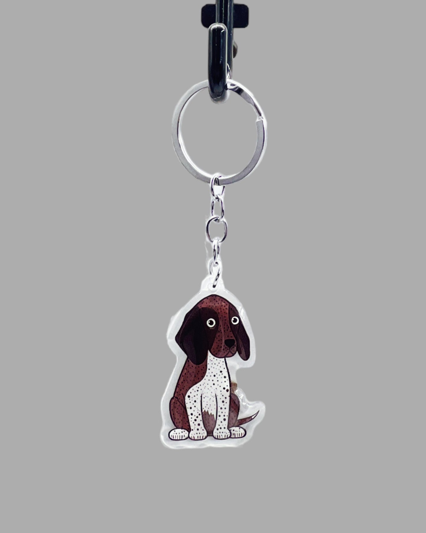 German Shorthaired Pointer Dog Acrylic key chain copy