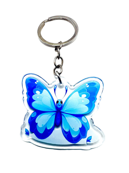 Butterfly Acrylic Keychain