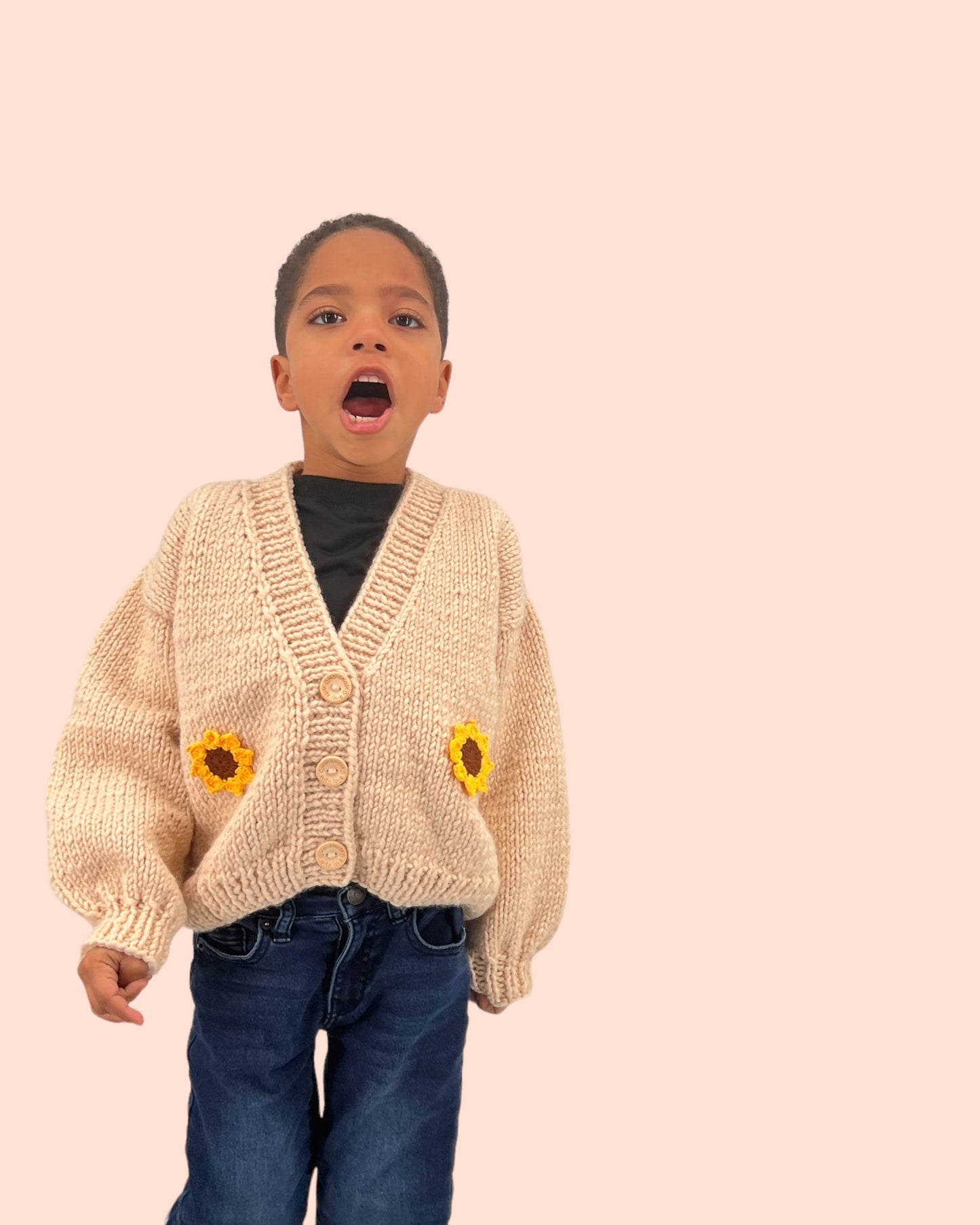Kids cardigan sweater