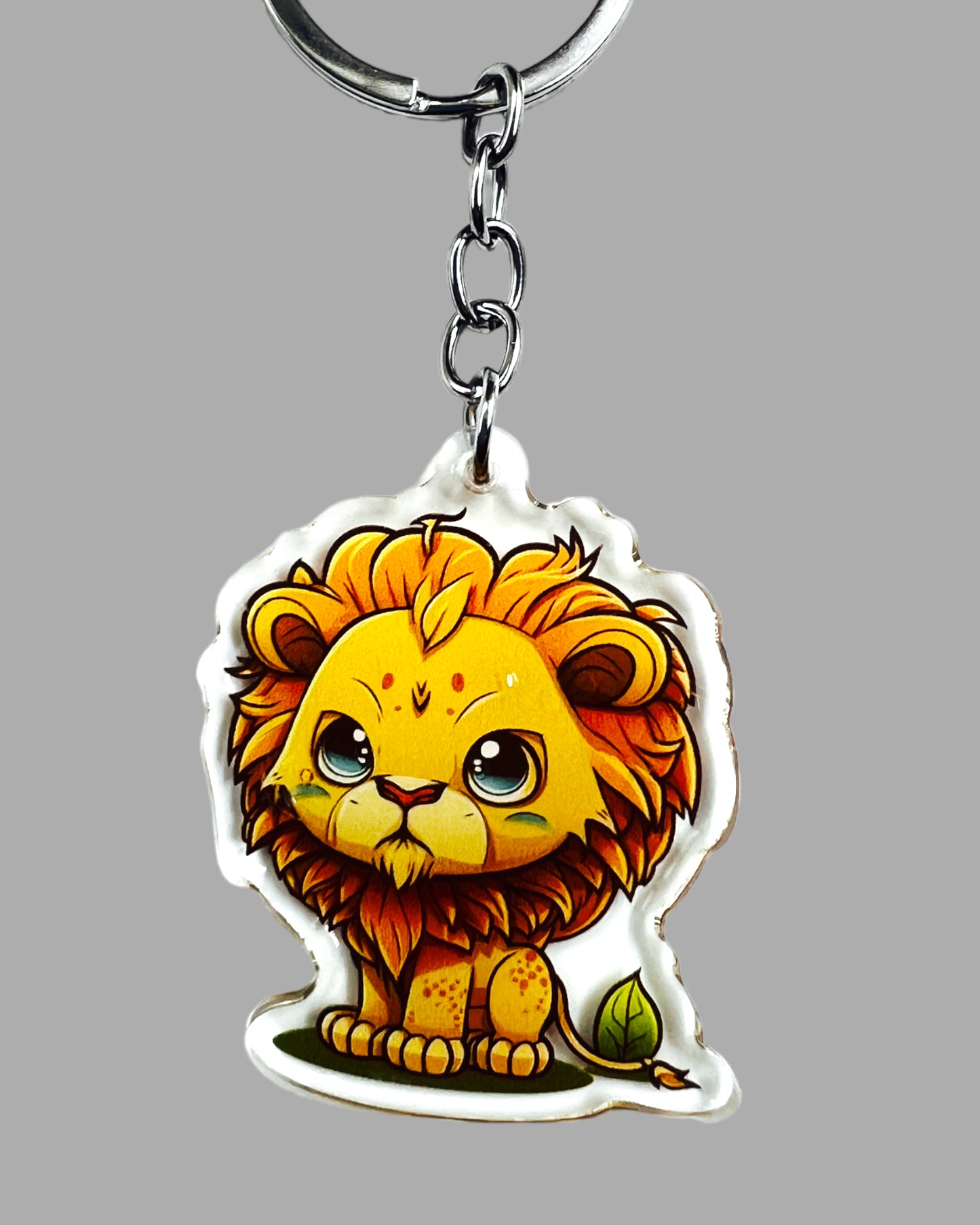 Lion Acrylic Keychain