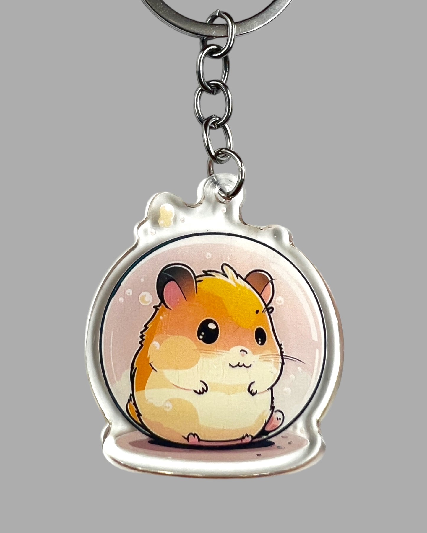 Hamster Acrylic Keychain