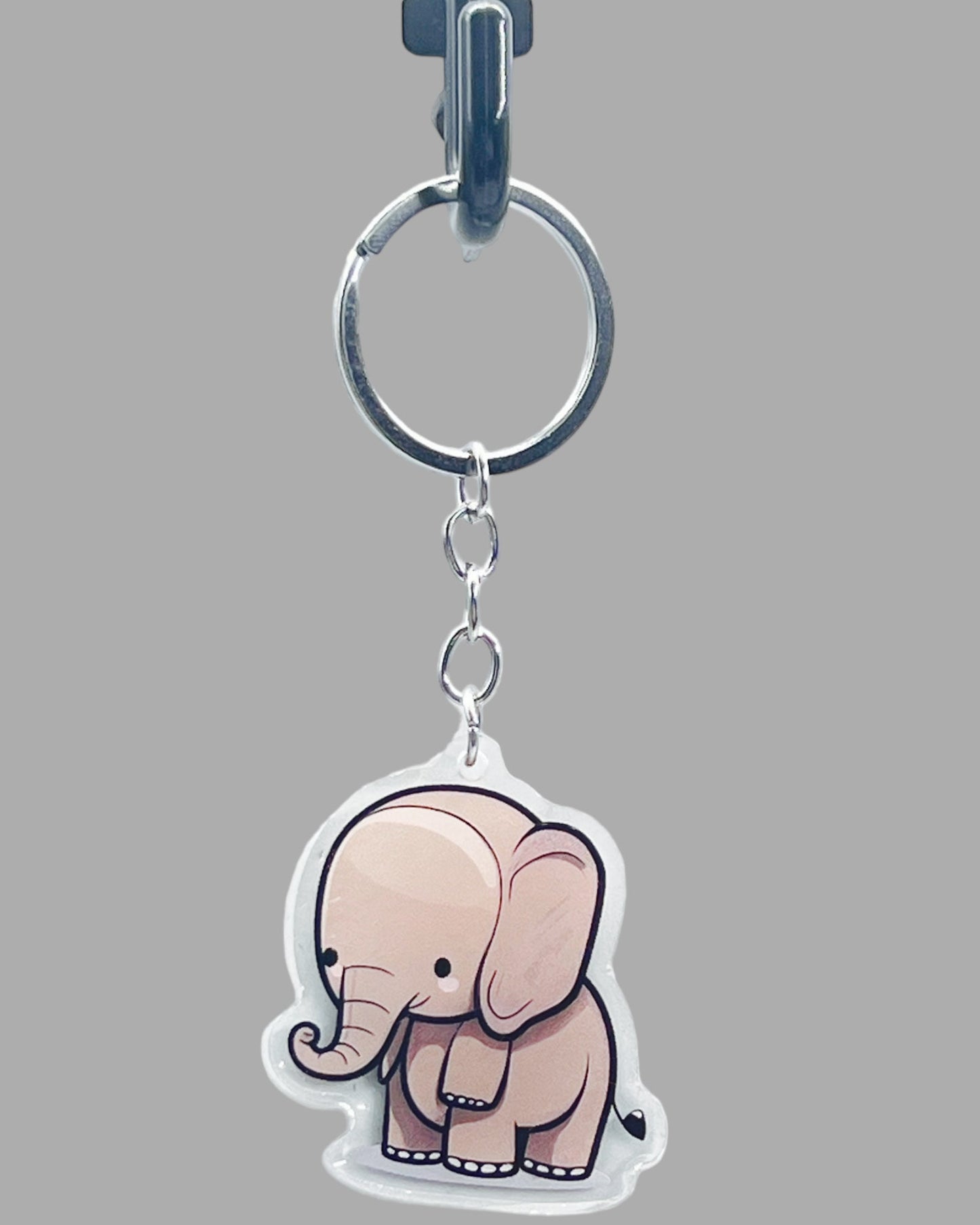 Elephant Acrylic Keychains