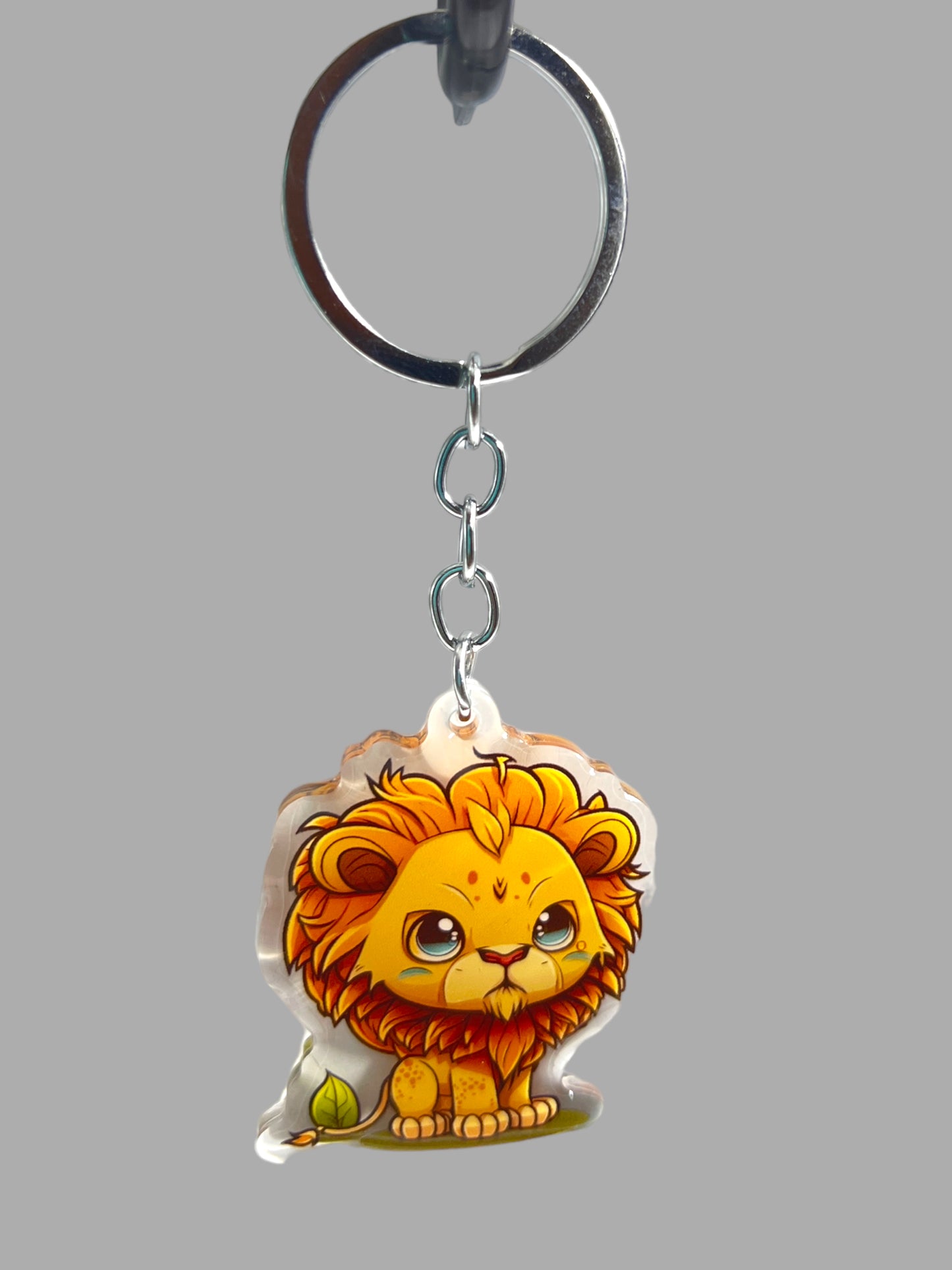 Lion Acrylic Keychain