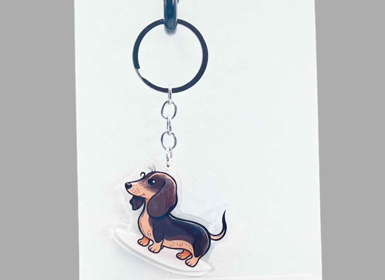 Dachshund Dog Acrylic Keychain