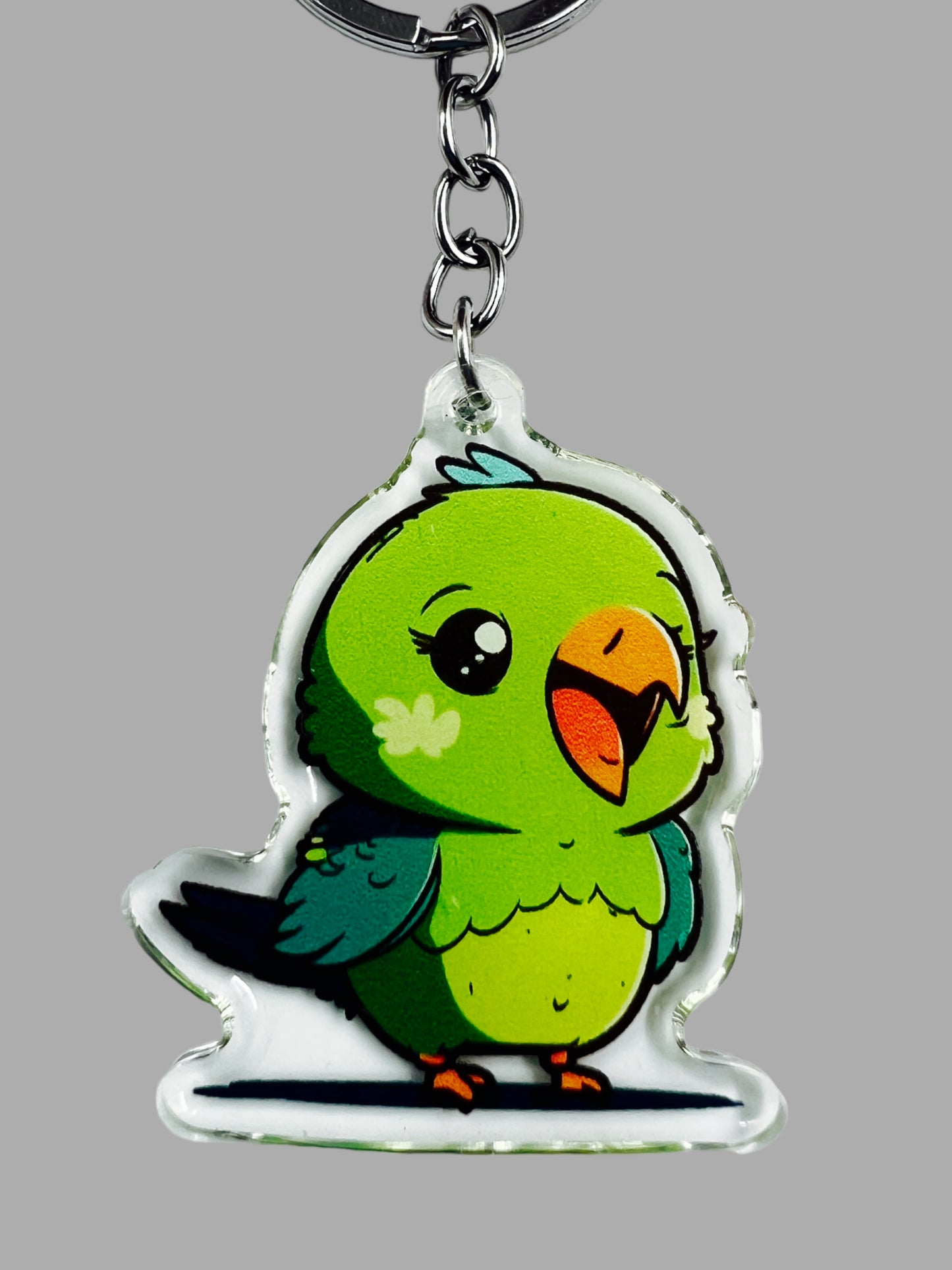Parrot Acrylic Keychain