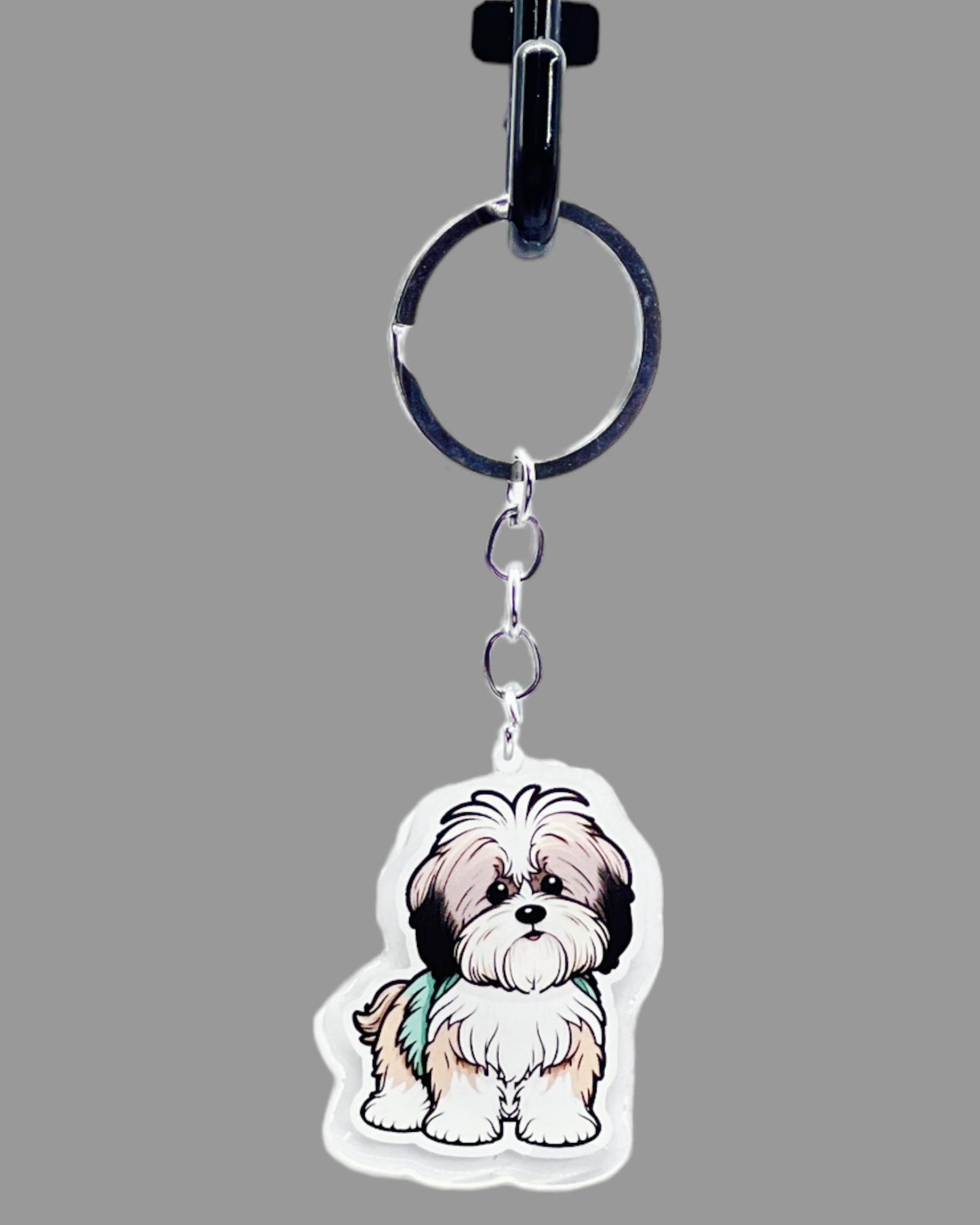 Shih Tzu Dog Acrylic Keychain