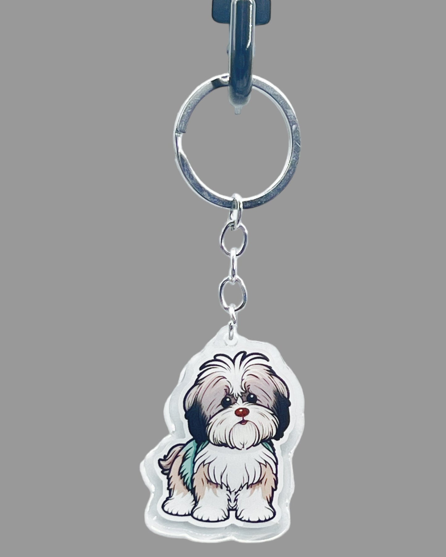 Shih Tzu Dog Acrylic Keychain
