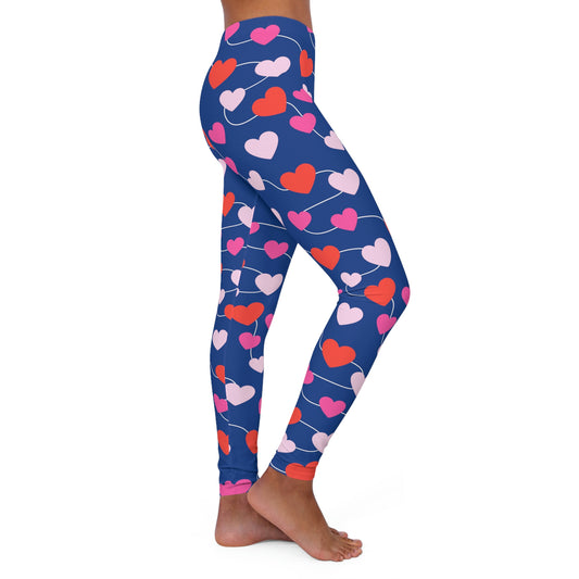 Valentines Day Gift For Her Women Leggings . One of a Kind Workout Activewear tights for Mothers Day, Girlfriend, Gift for Her