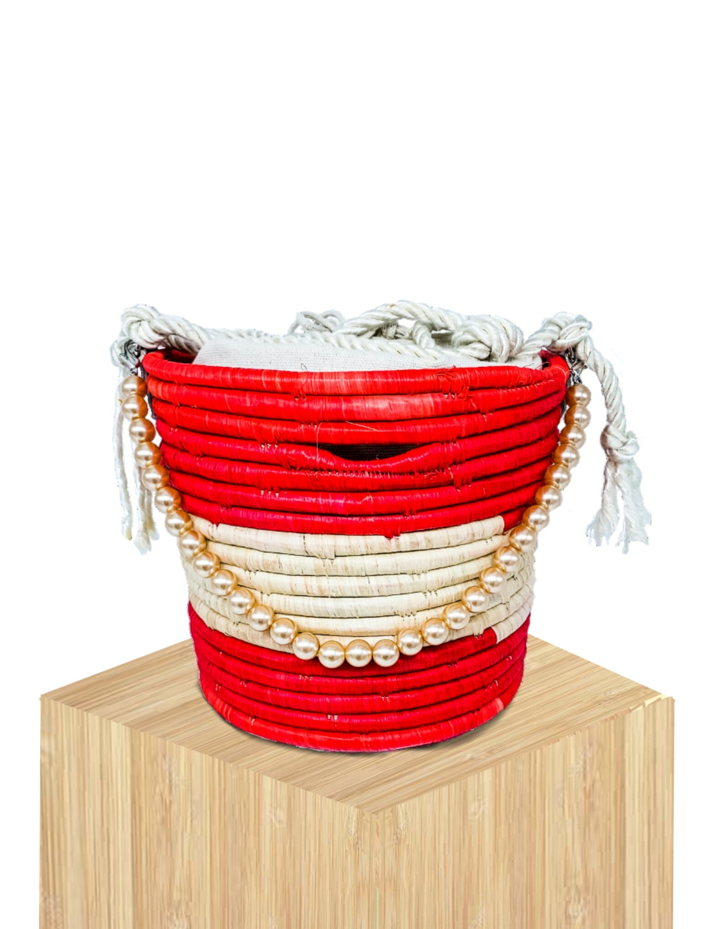 Handwoven Basket Bag Uganda