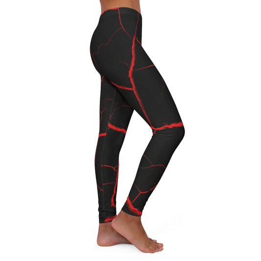 Lava Women Cute Summer Leggings, One of a Kind Gift - Workout Activewear tights for Mothers Day, Girlfriend