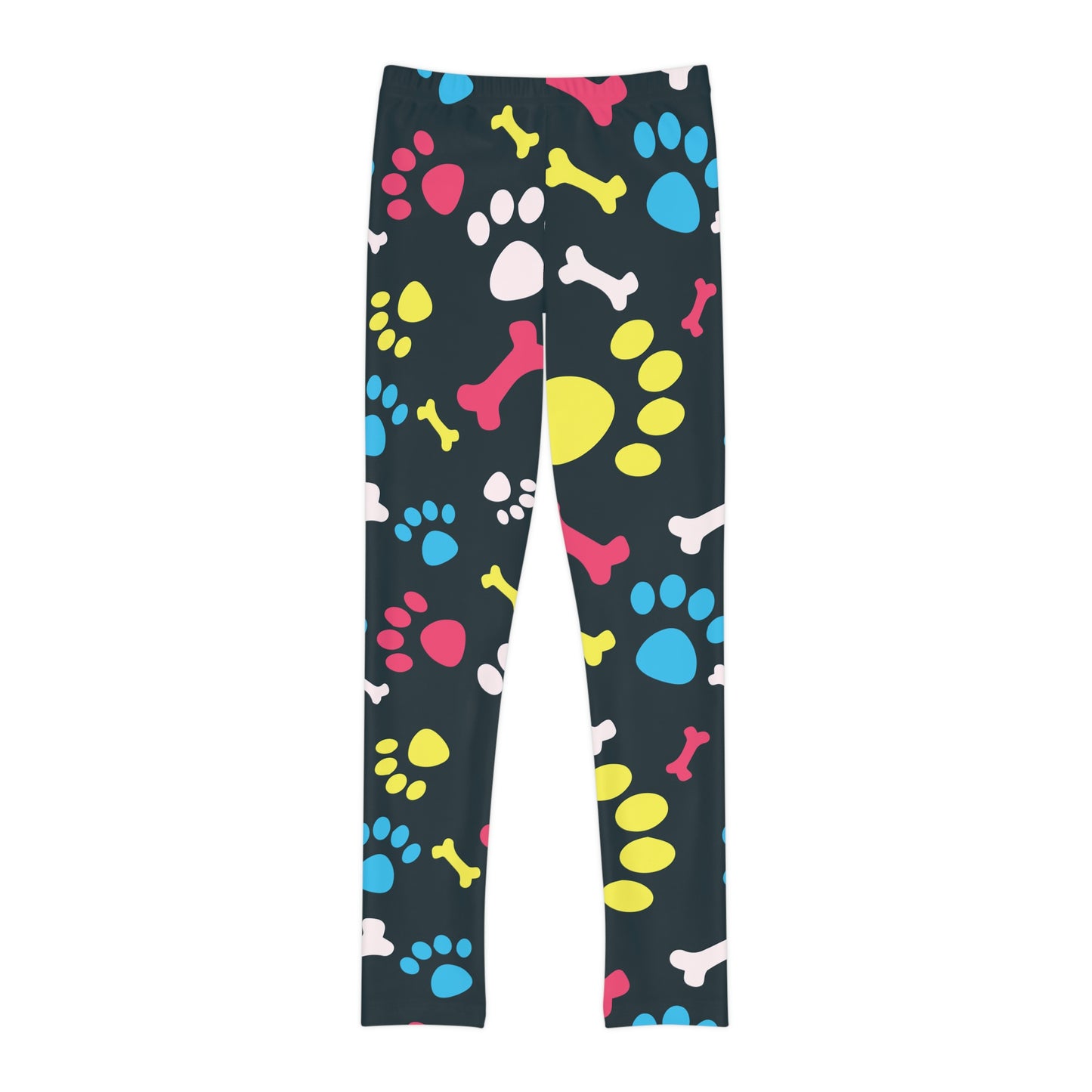 Dog Lovers Youth Leggings,  One of a Kind Gift - Unique Workout Activewear tights for  kids fitness, Daughter, Niece  Christmas Gift